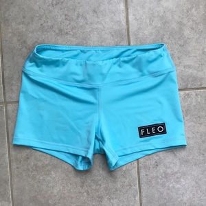 Fleo Blue Workout Shorts